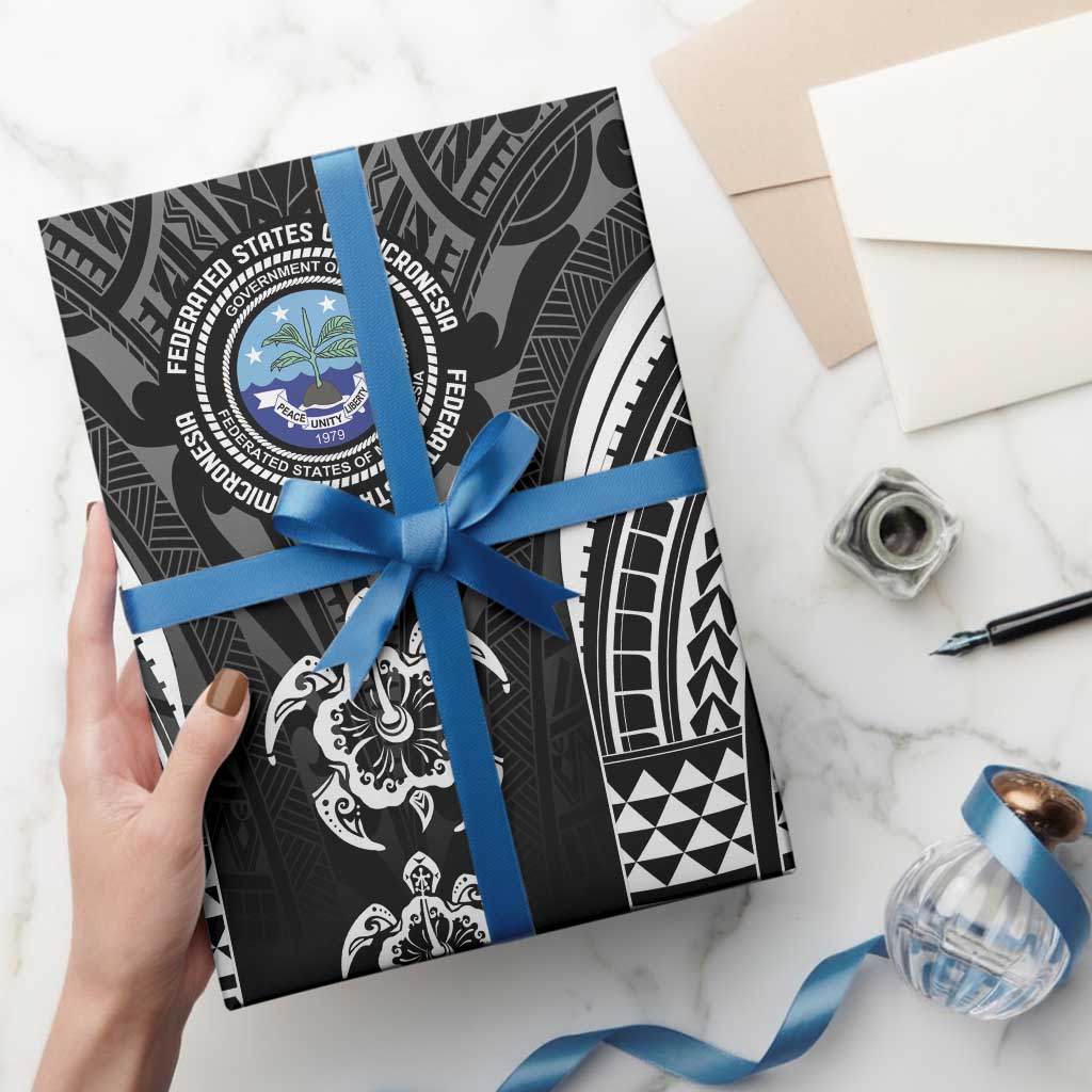 FSM Micronesia Six 9 One Wrapping Paper Polynesian Tribal Pattern - Polynesian Pride