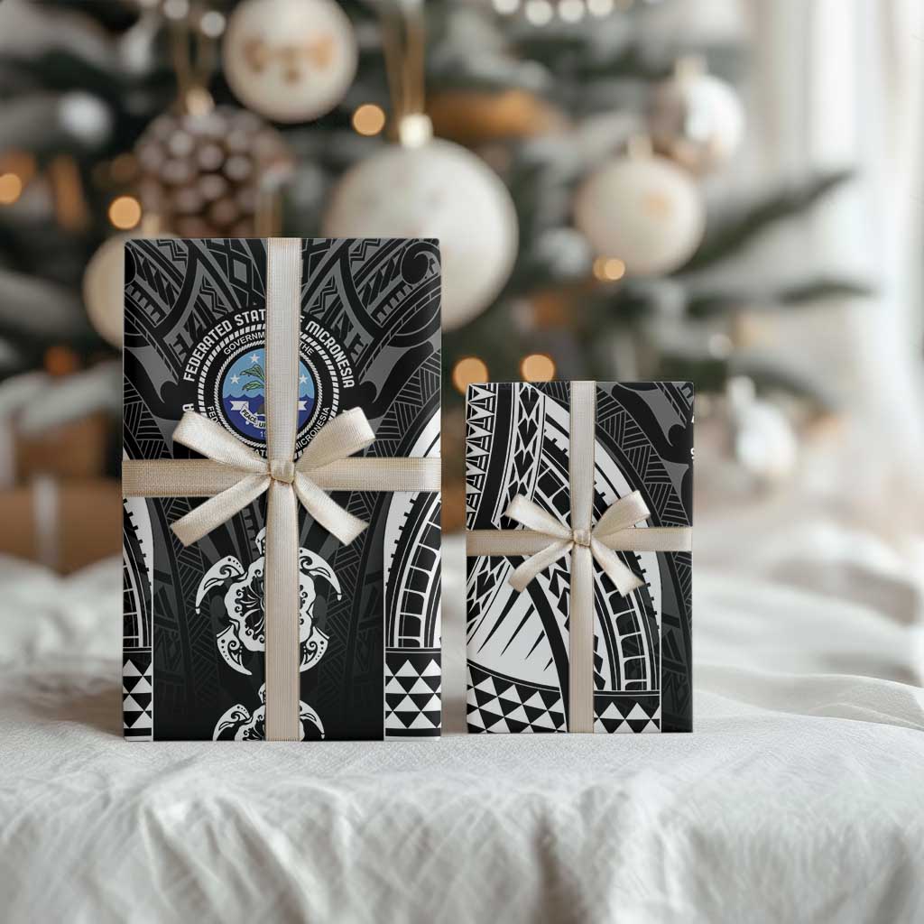 FSM Micronesia Six 9 One Wrapping Paper Polynesian Tribal Pattern - Polynesian Pride