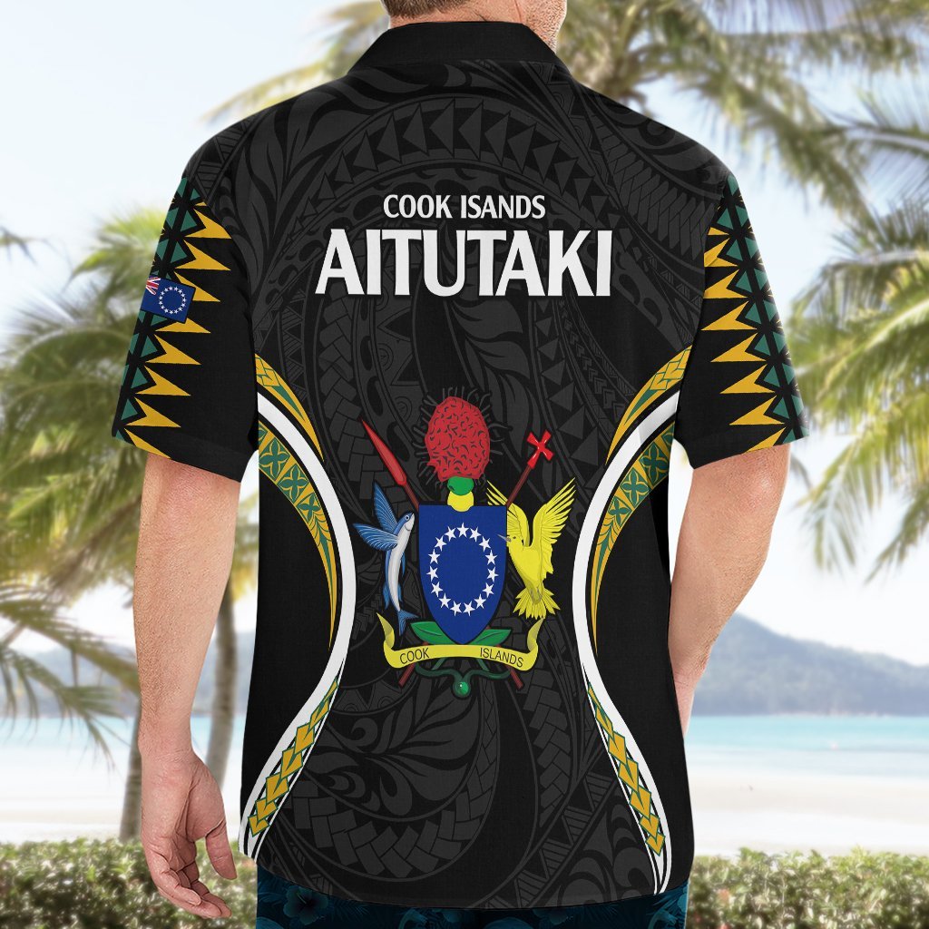 Polynesian Pride Aitutaki Island Hawaiian Shirt Cook Islands Tribal Wave Style LT9 - Polynesian Pride