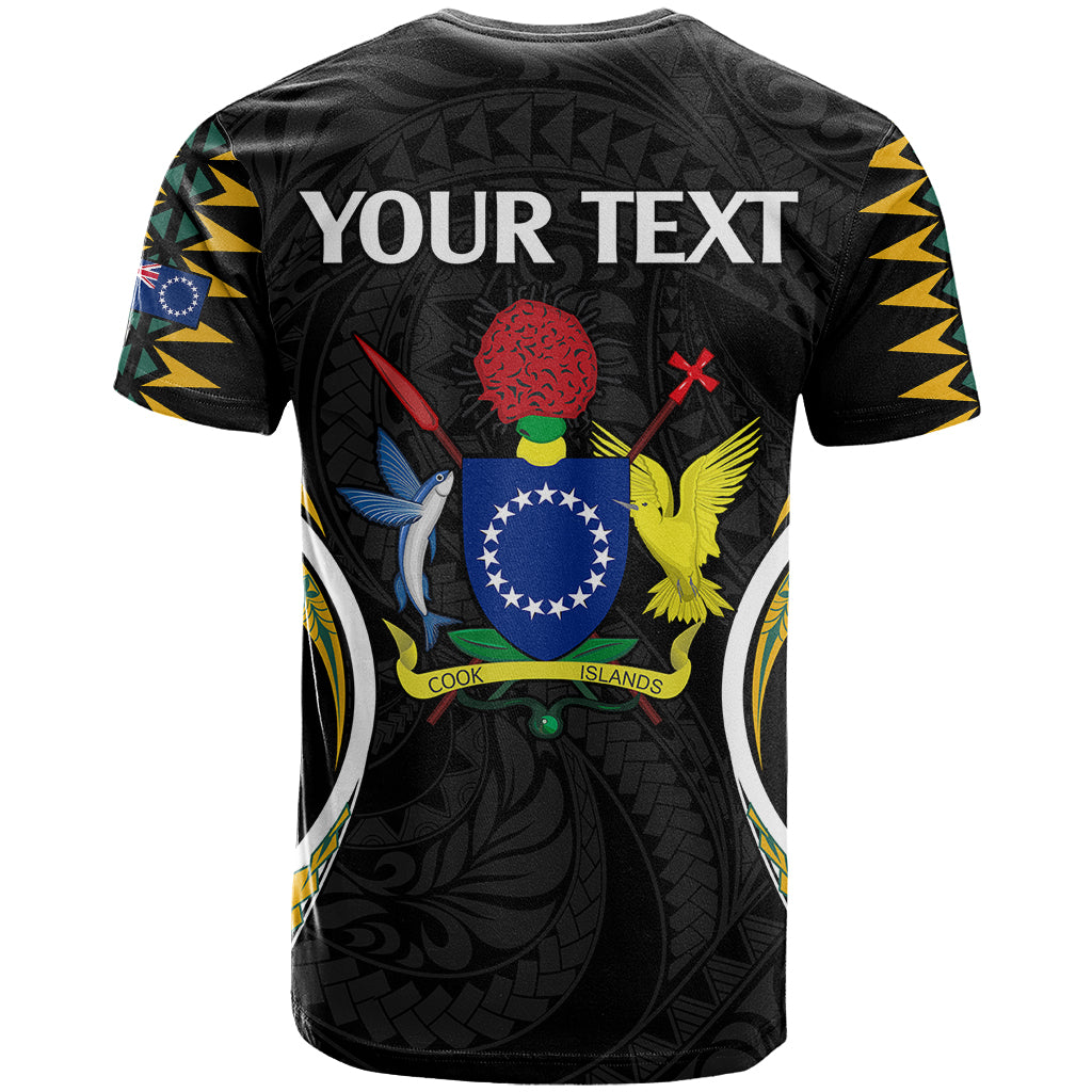 Custom Polynesian Pride Mitiaro Island T Shirt Cook Islands Tribal Wave Style LT9 - Polynesian Pride