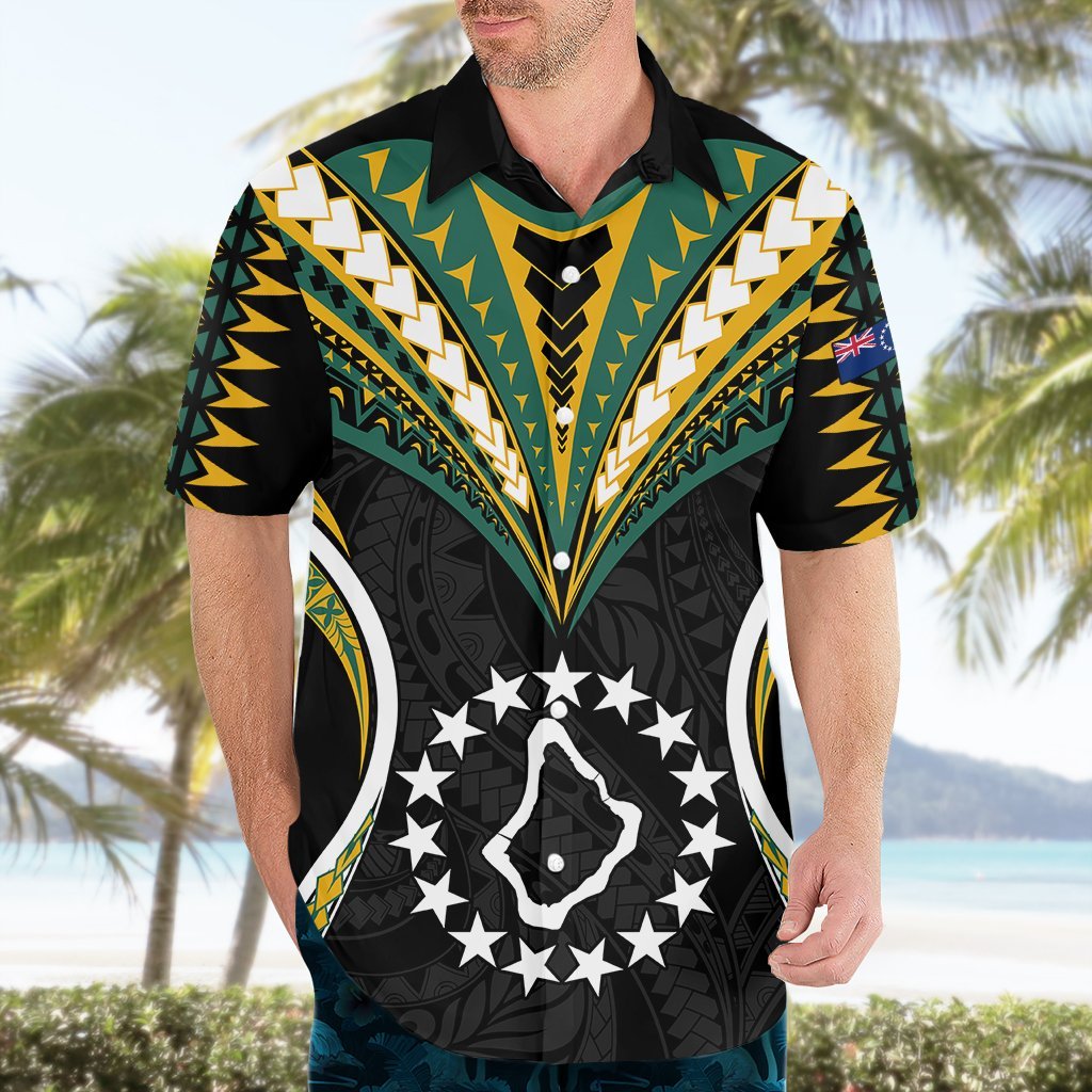 Polynesian Pride Palmerston Island Hawaiian Shirt Cook Islands Tribal Wave Style LT9 - Polynesian Pride