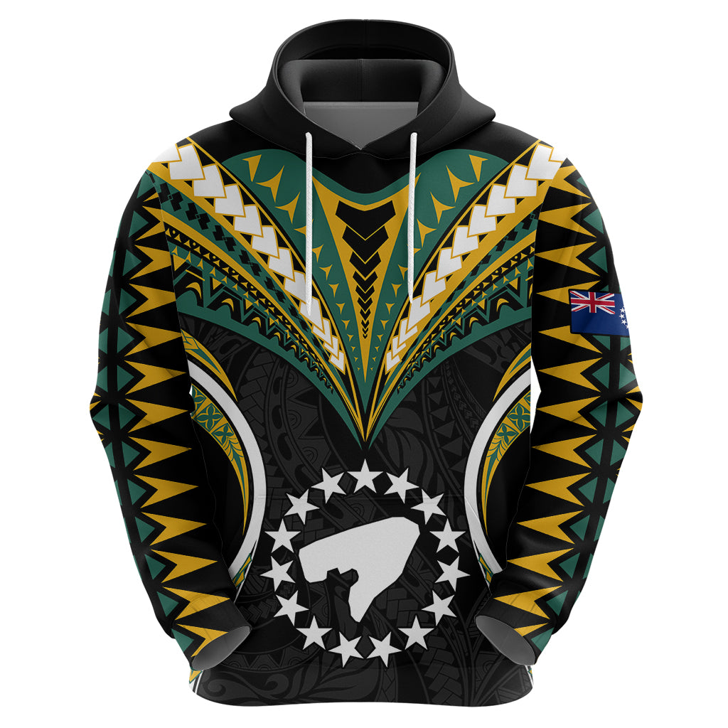 Custom Polynesian Pride Pukapuka Island Hoodie Cook Islands Tribal Wave Style LT9 - Polynesian Pride