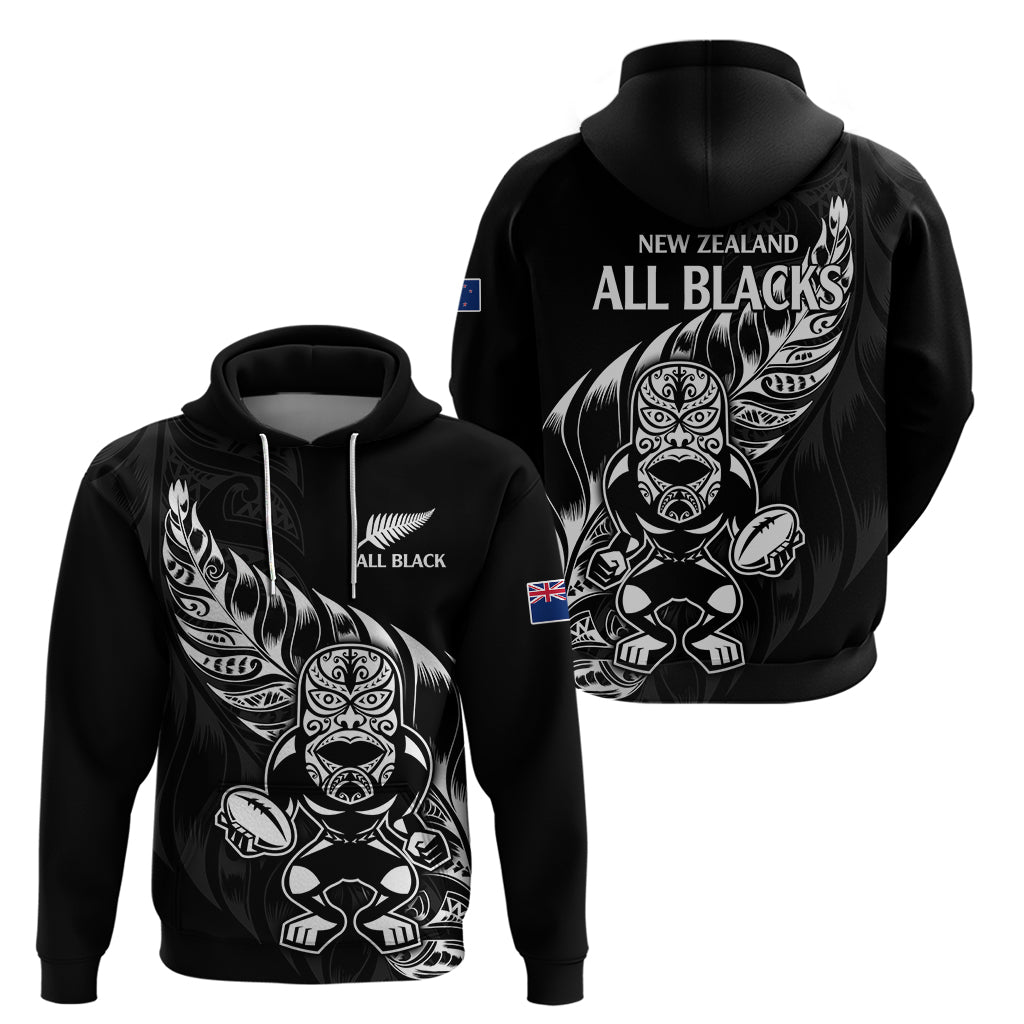 New Zealand All Black Rugby Hoodie LT9 - Polynesian Pride