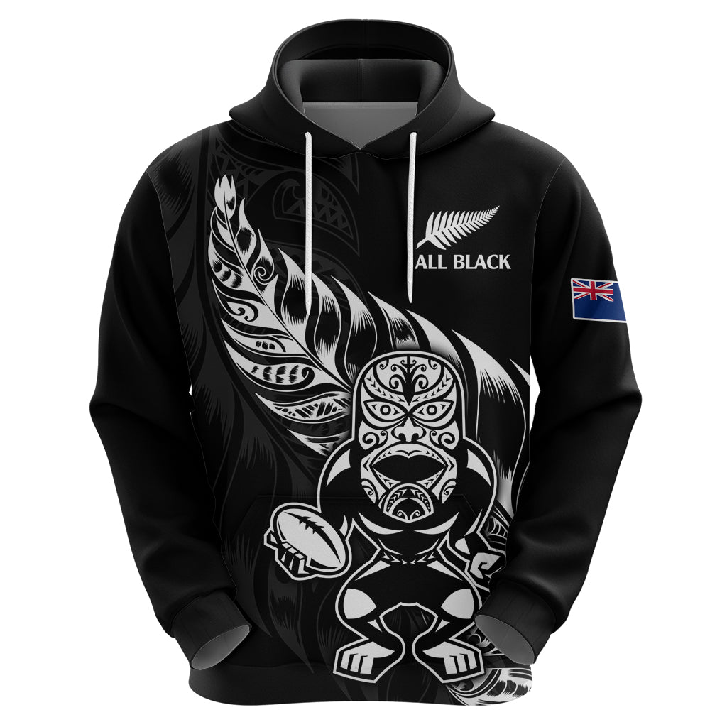 New Zealand All Black Rugby Hoodie LT9 - Polynesian Pride