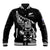 (Custom Text And Number) New Zealand All Black Rugby Baseball Jacket LT9 Unisex Black - Polynesian Pride