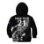 (Custom Text And Number) New Zealand All Black Rugby Kid Hoodie LT9 - Polynesian Pride