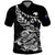 (Custom Text and Number) New Zealand Kiwi Rugby Polo Shirt LT9 Black - Polynesian Pride