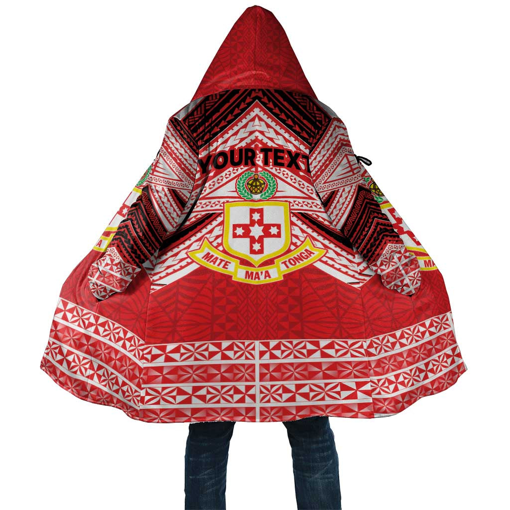 Personalised Kolisi Tonga College Atele Cloak Polynesian Ngatu Tribal - Polynesian Pride
