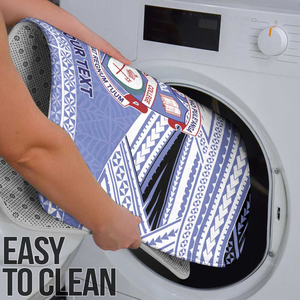 Personalised Tonga Apifoou College Bathroom Set Polynesian Ngatu Tribal - Polynesian Pride