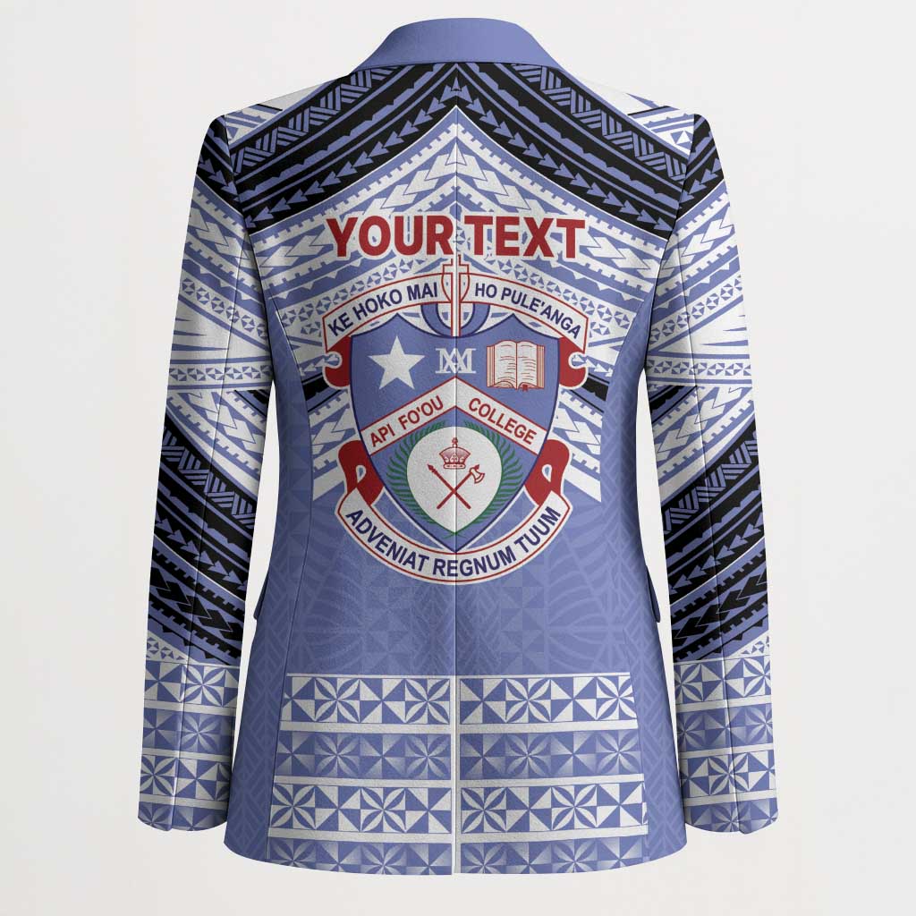 Personalised Tonga Apifoou College Blazer Polynesian Ngatu Tribal LT9 - Polynesian Pride