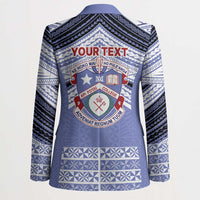 Personalised Tonga Apifoou College Blazer Polynesian Ngatu Tribal LT9 - Polynesian Pride