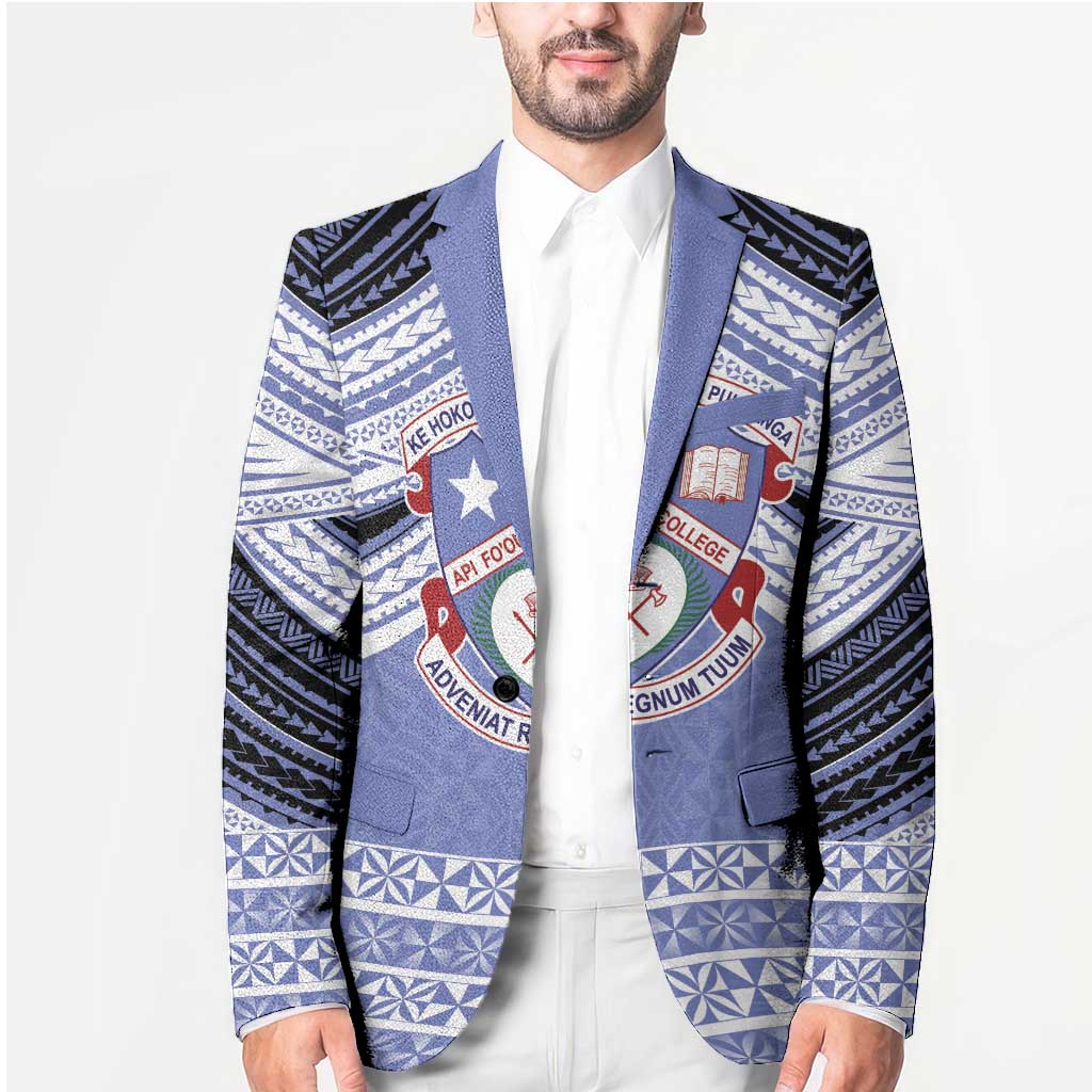 Personalised Tonga Apifoou College Blazer Polynesian Ngatu Tribal LT9 - Polynesian Pride