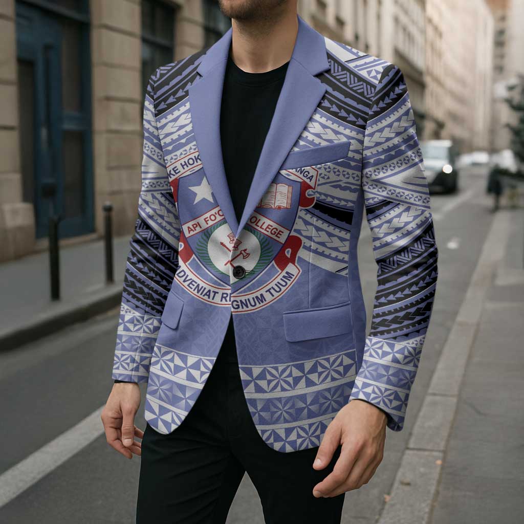 Personalised Tonga Apifoou College Blazer Polynesian Ngatu Tribal LT9 - Polynesian Pride