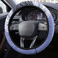 Tonga Apifoou College Steering Wheel Cover Polynesian Ngatu Tribal