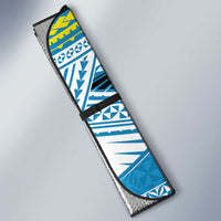 Personalised Tonga Lavengamalie College Auto Sun Shade Polynesian Ngatu Tribal - Polynesian Pride