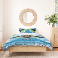 Personalised Tonga Lavengamalie College Bedding Set Polynesian Ngatu Tribal