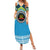 Personalised Tonga Lavengamalie College Family Matching Summer Maxi Dress and Hawaiian Shirt Polynesian Ngatu Tribal