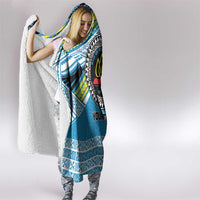 Personalised Tonga Lavengamalie College Hooded Blanket Polynesian Ngatu Tribal