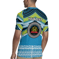 Personalised Tonga Lavengamalie College Rugby Jersey Polynesian Ngatu Tribal