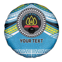 Personalised Tonga Lavengamalie College Spare Tire Cover Polynesian Ngatu Tribal