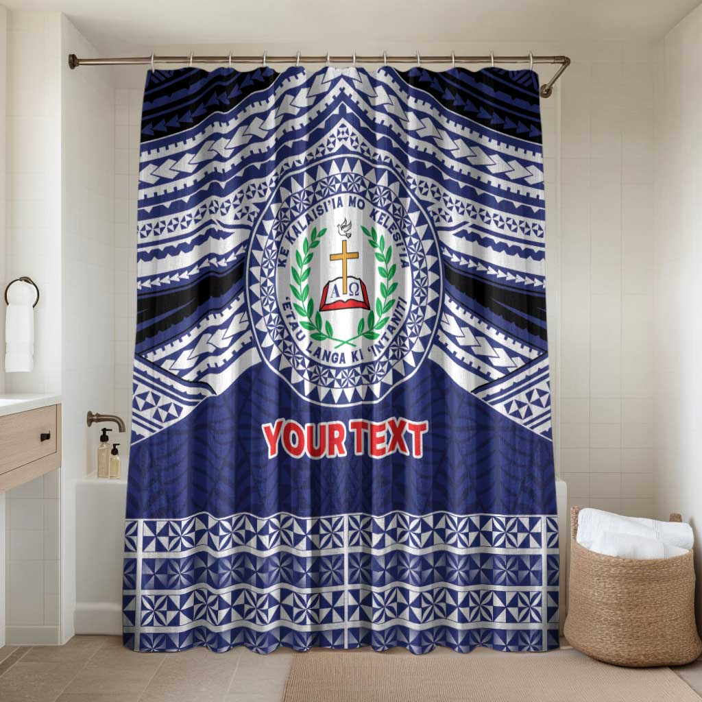 Personalised Tonga Sia'atoutai Theological College Bathroom Set Polynesian Ngatu Tribal - Polynesian Pride