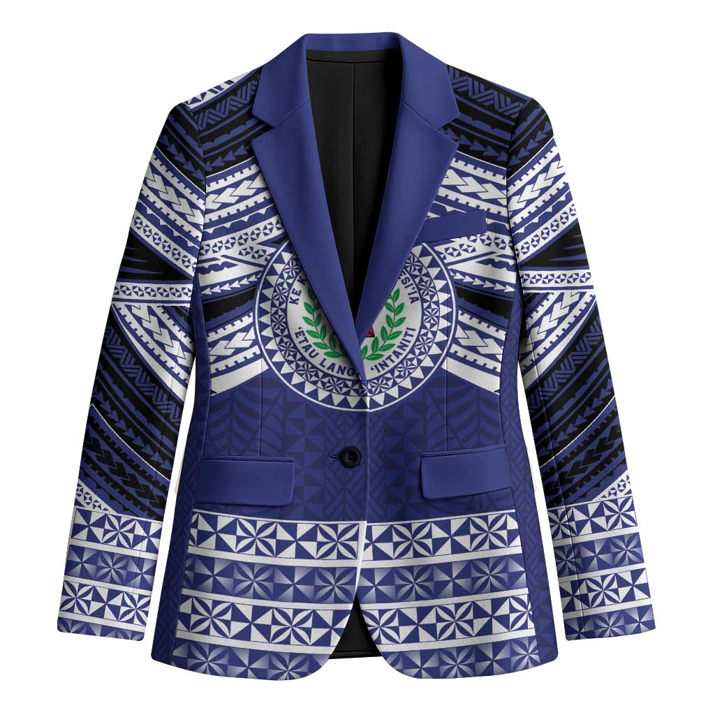 Personalised Tonga Sia'atoutai Theological College Blazer Polynesian Ngatu Tribal - Polynesian Pride