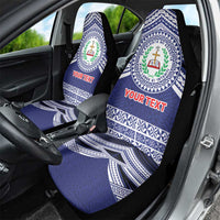 Personalised Tonga Sia'atoutai Theological College Car Seat Cover Polynesian Ngatu Tribal LT9 - Polynesian Pride
