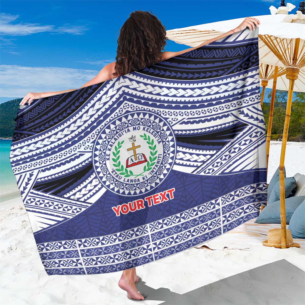 Personalised Tonga Sia'atoutai Theological College Sarong Polynesian Ngatu Tribal