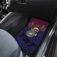 American Samoa Brave Eagle Personalized Car Mats National Flag Color LT9 - Polynesian Pride
