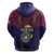 American Samoa Brave Eagle Personalized Hoodie National Flag Color