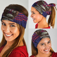 American Samoa Brave Eagle Personalized Neck Gaiter National Flag Color LT9 - Polynesian Pride