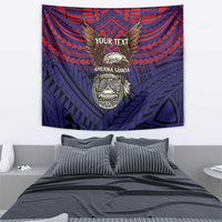 American Samoa Brave Eagle Personalized Tapestry National Flag Color