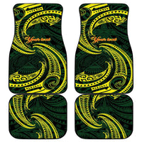 American Samoa Manua Cession Day Personalized Car Mats Polynesian Wave Style LT9 - Polynesian Pride