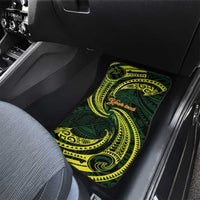 American Samoa Manua Cession Day Personalized Car Mats Polynesian Wave Style LT9 - Polynesian Pride