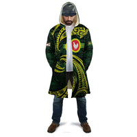 American Samoa Manua Cession Day Personalized Cloak Polynesian Wave Style - Polynesian Pride