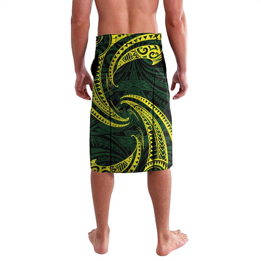 American Samoa Manua Cession Day Personalized Lavalava Polynesian Wave Style