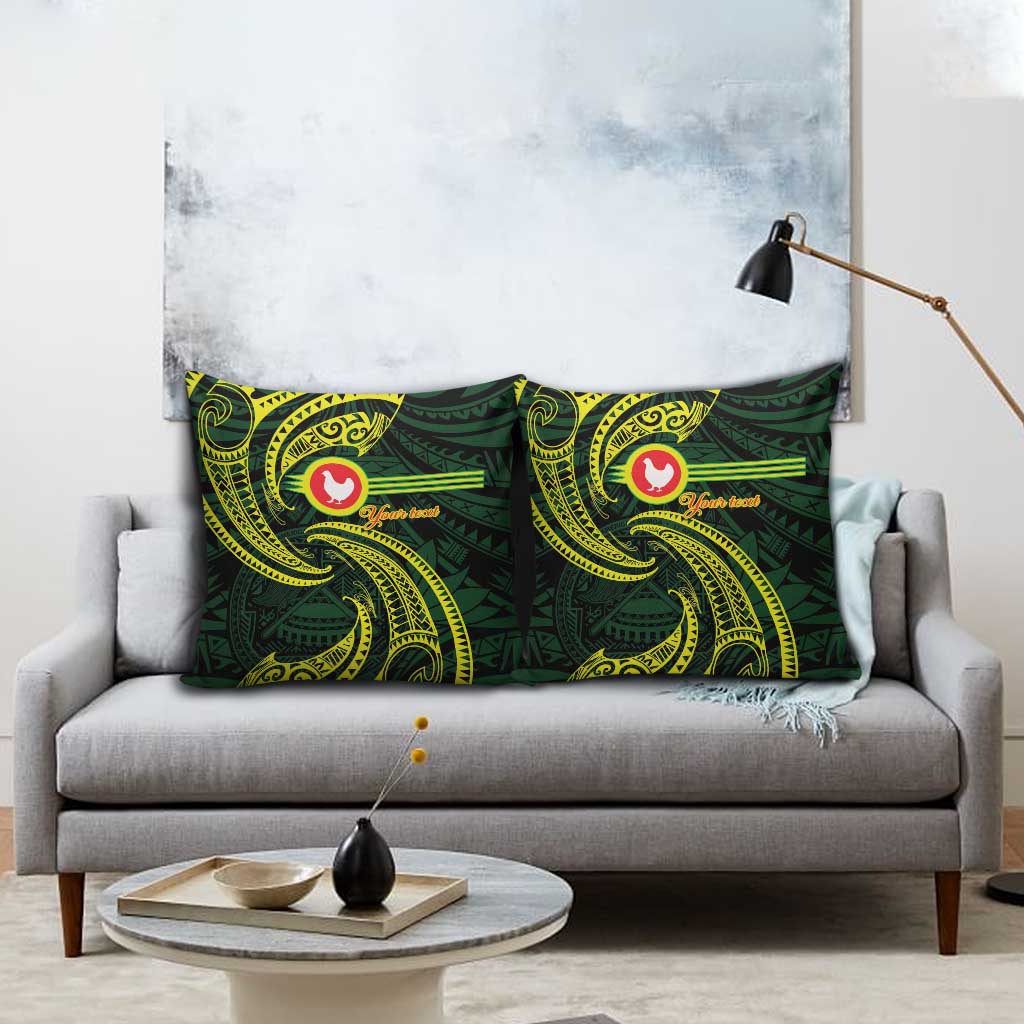 American Samoa Manua Cession Day Personalized Pillow Cover Polynesian Wave Style LT9 - Polynesian Pride