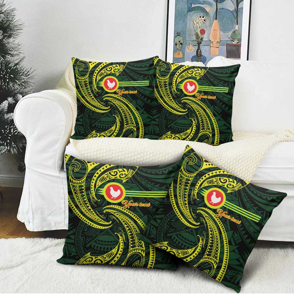 American Samoa Manua Cession Day Personalized Pillow Cover Polynesian Wave Style LT9 - Polynesian Pride