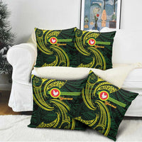 American Samoa Manua Cession Day Personalized Pillow Cover Polynesian Wave Style LT9 - Polynesian Pride