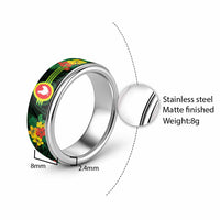 American Samoa Manu'atele Classic Ring Manua Island Hibiscus Flowers - Polynesian Pride