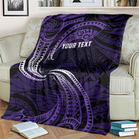 Manua Segaula American Samoa High School Personalized Blanket Polynesian Wave Style LT9 - Polynesian Pride