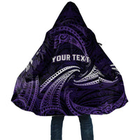 Manua Segaula American Samoa High School Personalized Cloak Polynesian Wave Style - Polynesian Pride