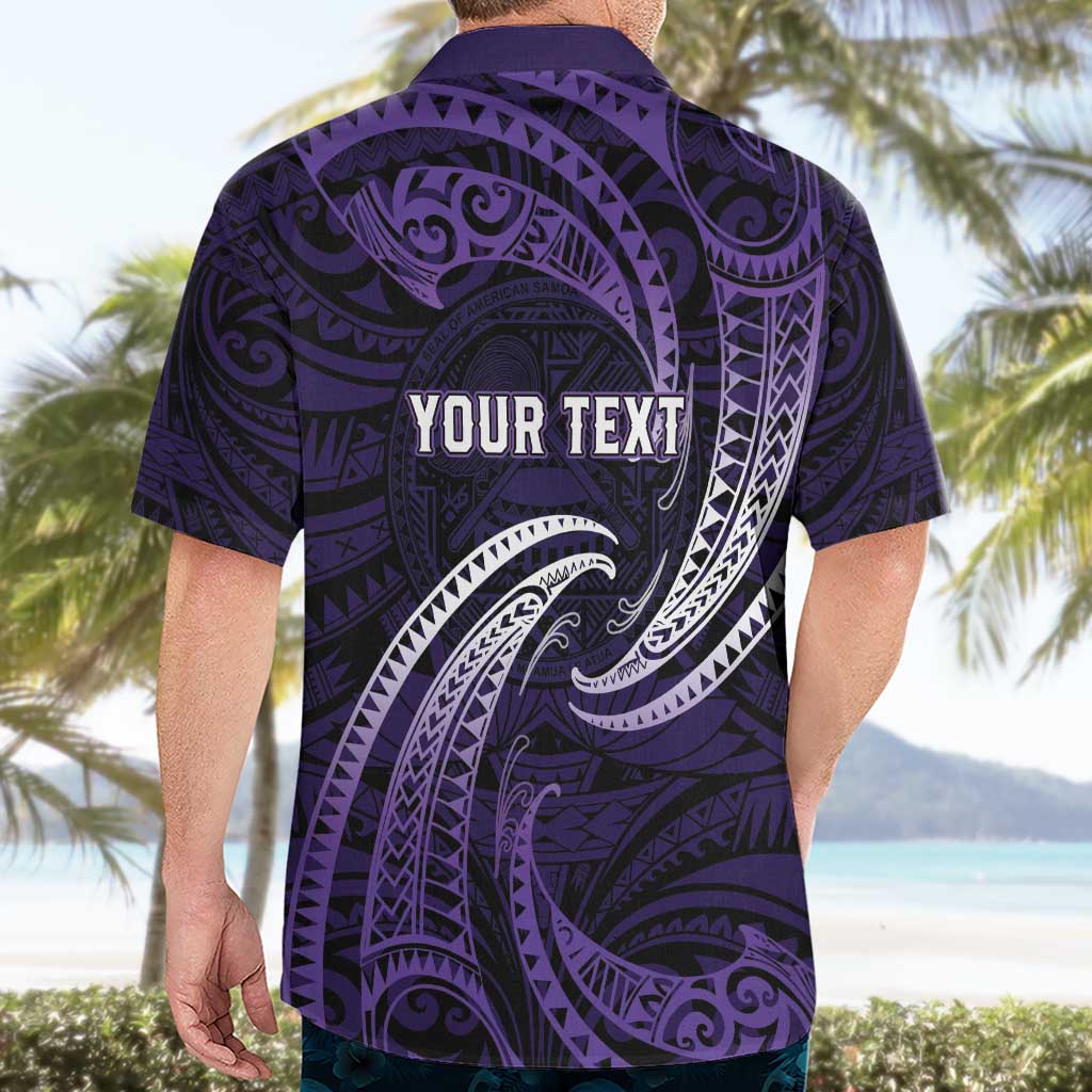 Manua Segaula American Samoa High School Personalized Hawaiian Shirt Polynesian Wave Style