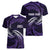 Manua Segaula American Samoa High School Personalized Women V-Neck T-Shirt Polynesian Wave Style