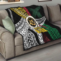 Ni-Van Vanuatu 45th Yumi Yumi Yumi Quilt Vanuatuan Boar Tusk Polynesian Pattern