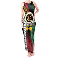 Ni-Van Vanuatu 45th Yumi Yumi Yumi Tank Maxi Dress Vanuatuan Boar Tusk Polynesian Pattern