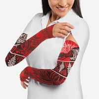 Vintage Ngatu Tribal Tonga Pattern Arm Sleeves - Polynesian Pride