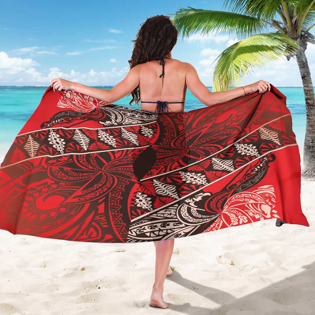 Vintage Ngatu Tribal Tonga Pattern Sarong LT9 - Polynesian Pride