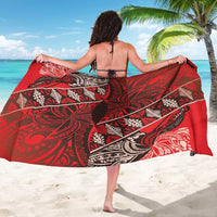 Vintage Ngatu Tribal Tonga Pattern Sarong LT9 - Polynesian Pride
