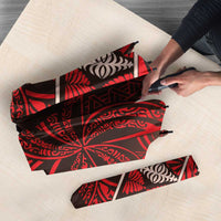 Vintage Ngatu Tribal Tonga Pattern Umbrella - Polynesian Pride